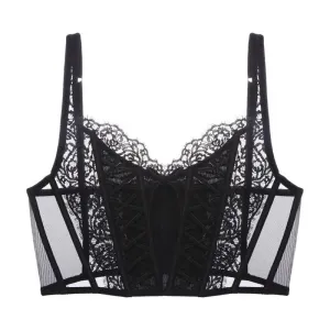 French Embroidery Corset Lingerie