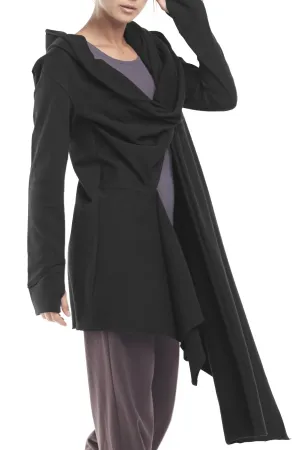 French Terry Scarf Hoodie