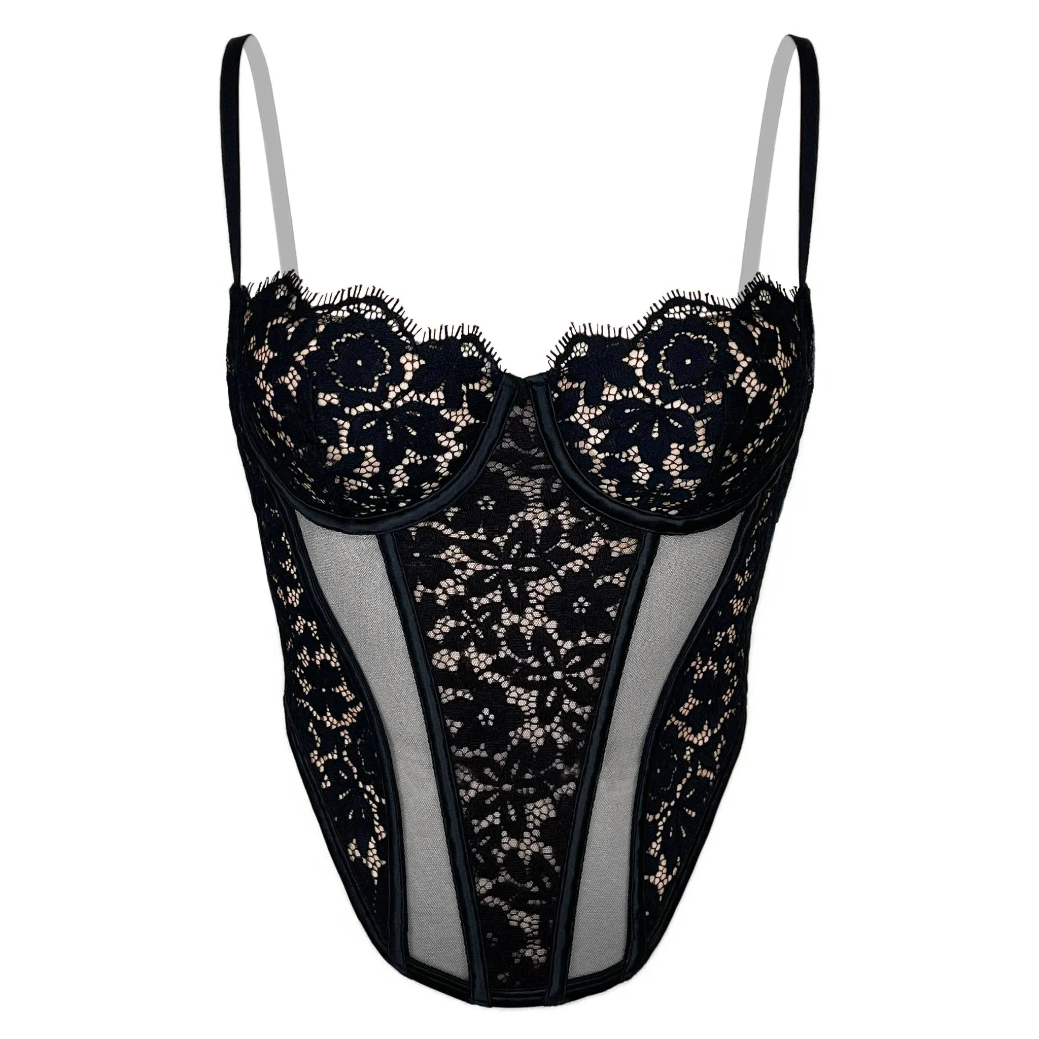 Frisson Corset Black