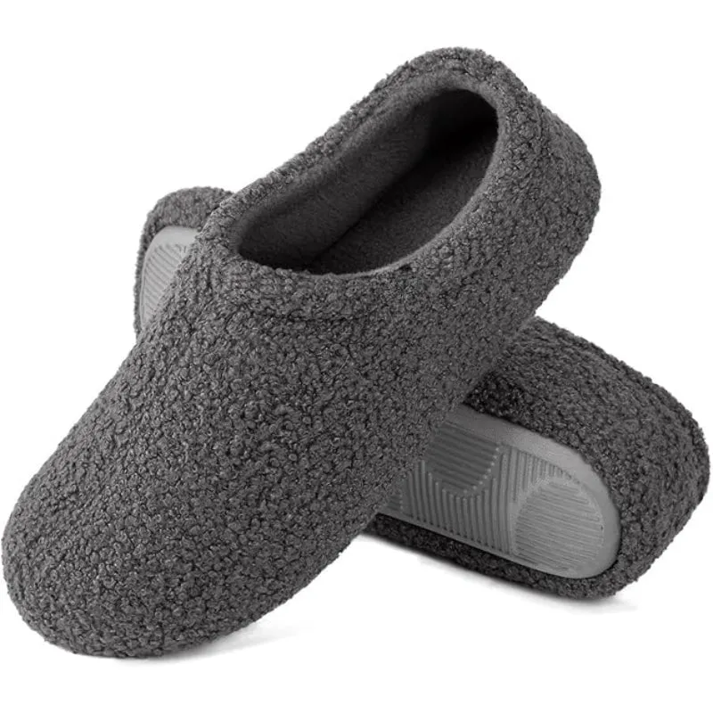 Fuzzy Fur Memory Foam Loafers Slippers