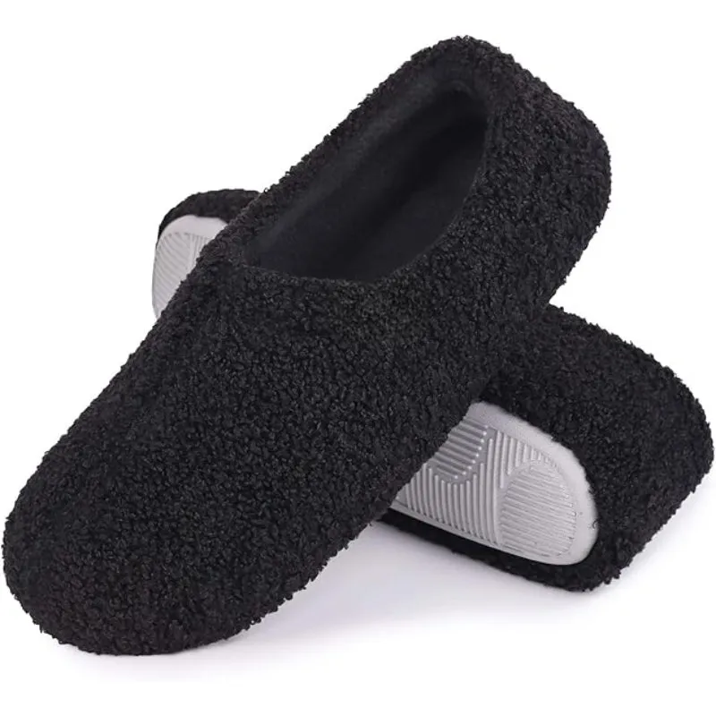 Fuzzy Fur Memory Foam Loafers Slippers