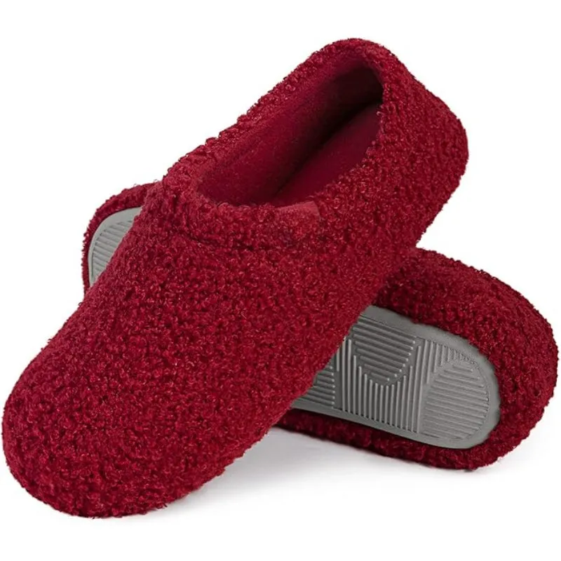 Fuzzy Fur Memory Foam Loafers Slippers
