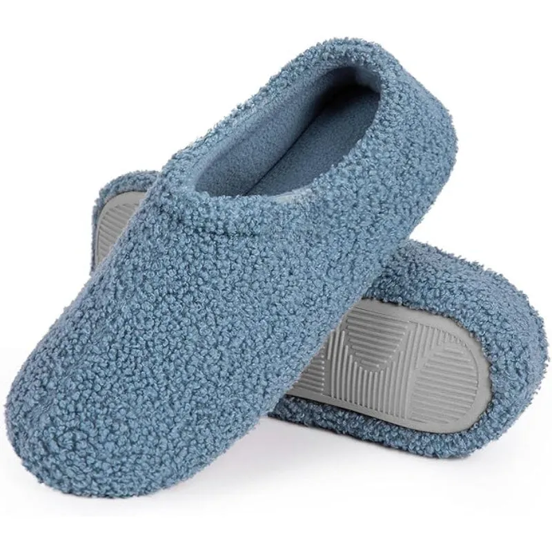 Fuzzy Fur Memory Foam Loafers Slippers