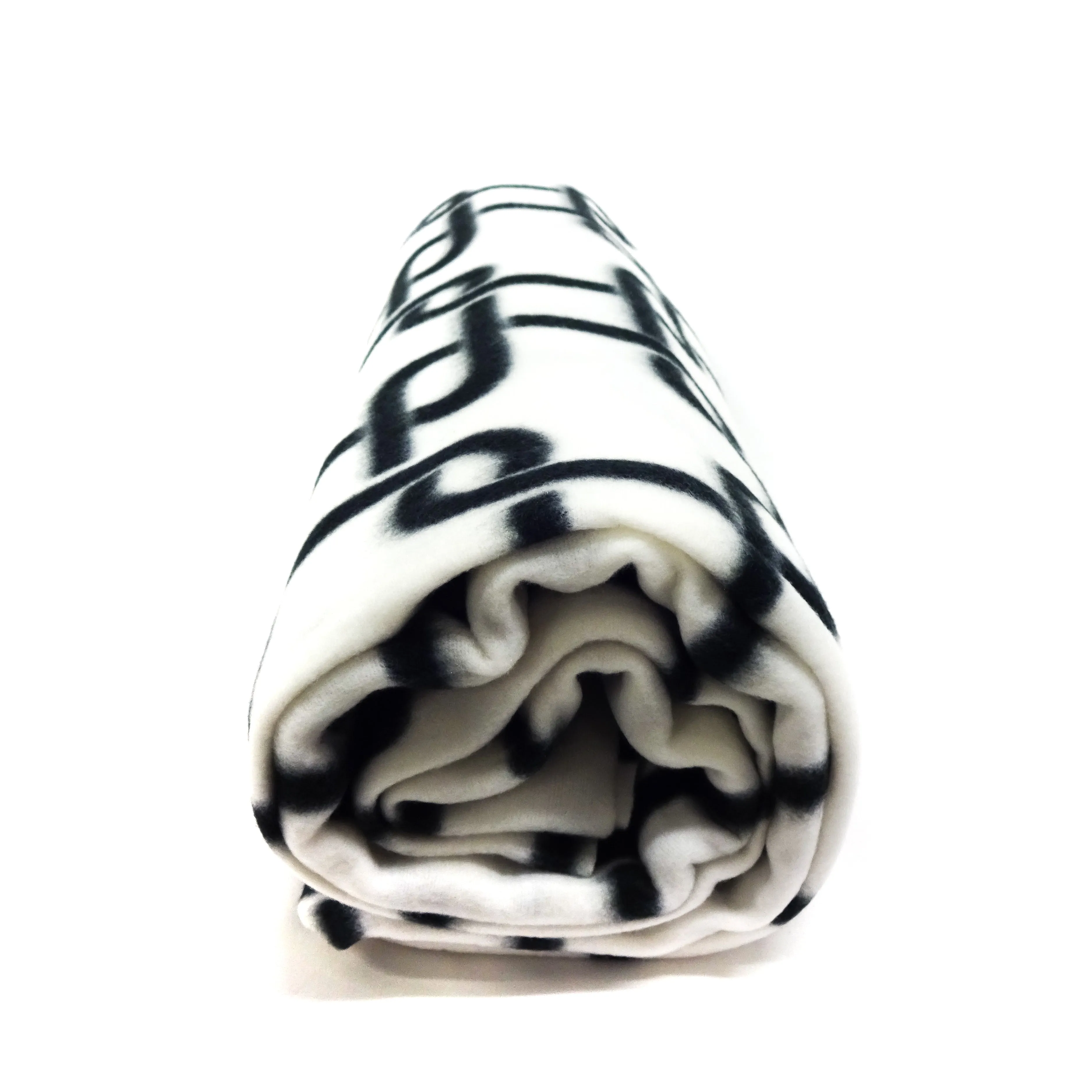 Geometric Anti-Pill Fleece, (2 Yards cut)