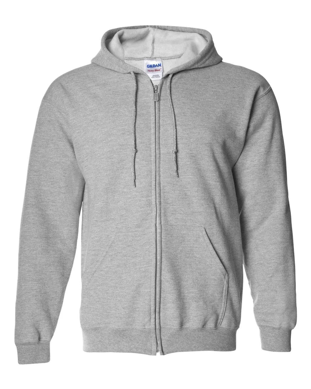 Gildan Heavy Blend Full-Zip Hooded Sweatshirt