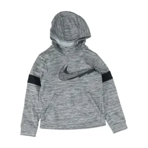 Gray Graphic Hoodie Pullover