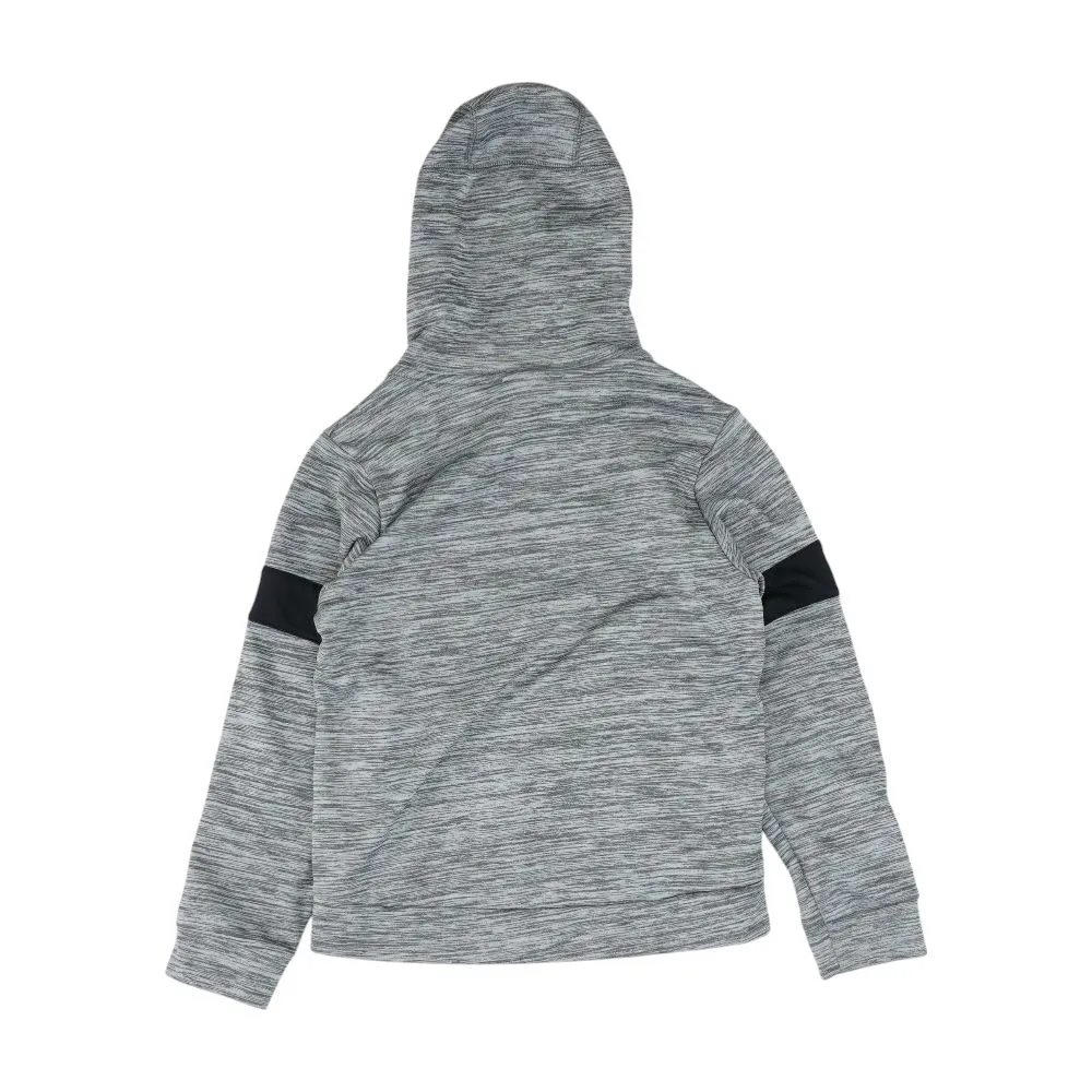 Gray Graphic Hoodie Pullover
