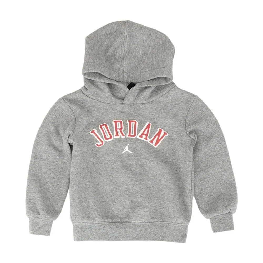 Gray Solid Hoodie Pullover
