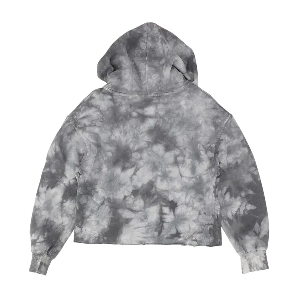 Gray Tie Dye Hoodie