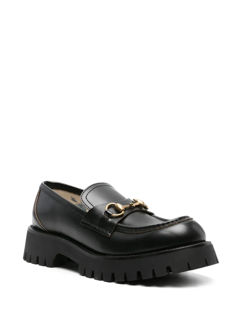Gucci Horsebit-detail leather loafers
