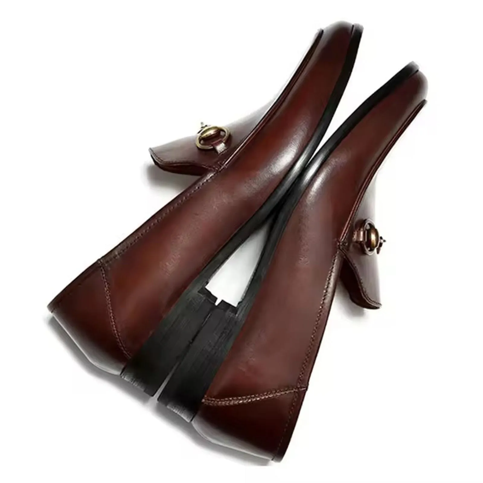 Handcrafted Premium Leather Horsebit Loafers for Men