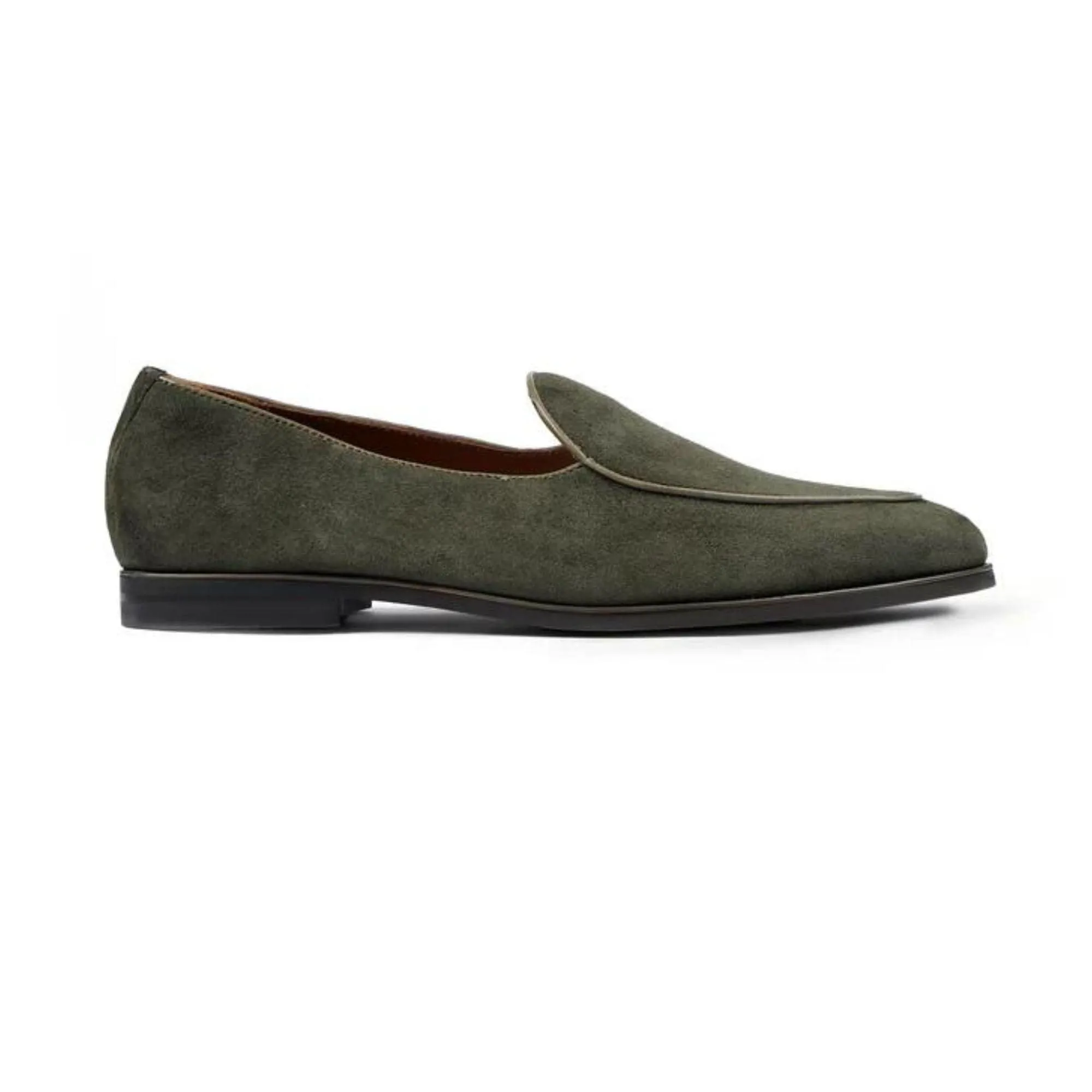 Handmade Custom Suede Leather Mens Loafers