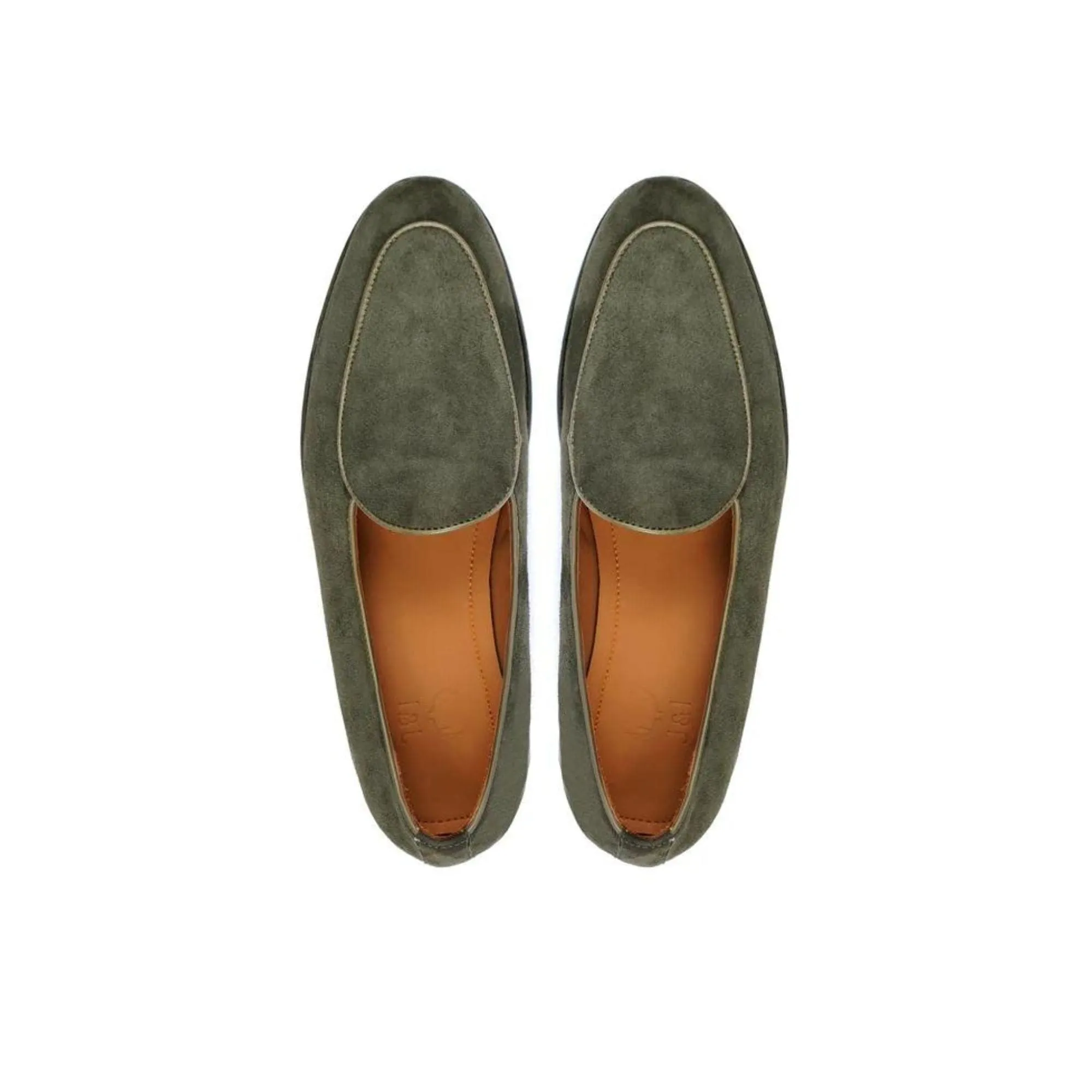 Handmade Custom Suede Leather Mens Loafers