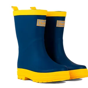 Hatley Navy Wellies