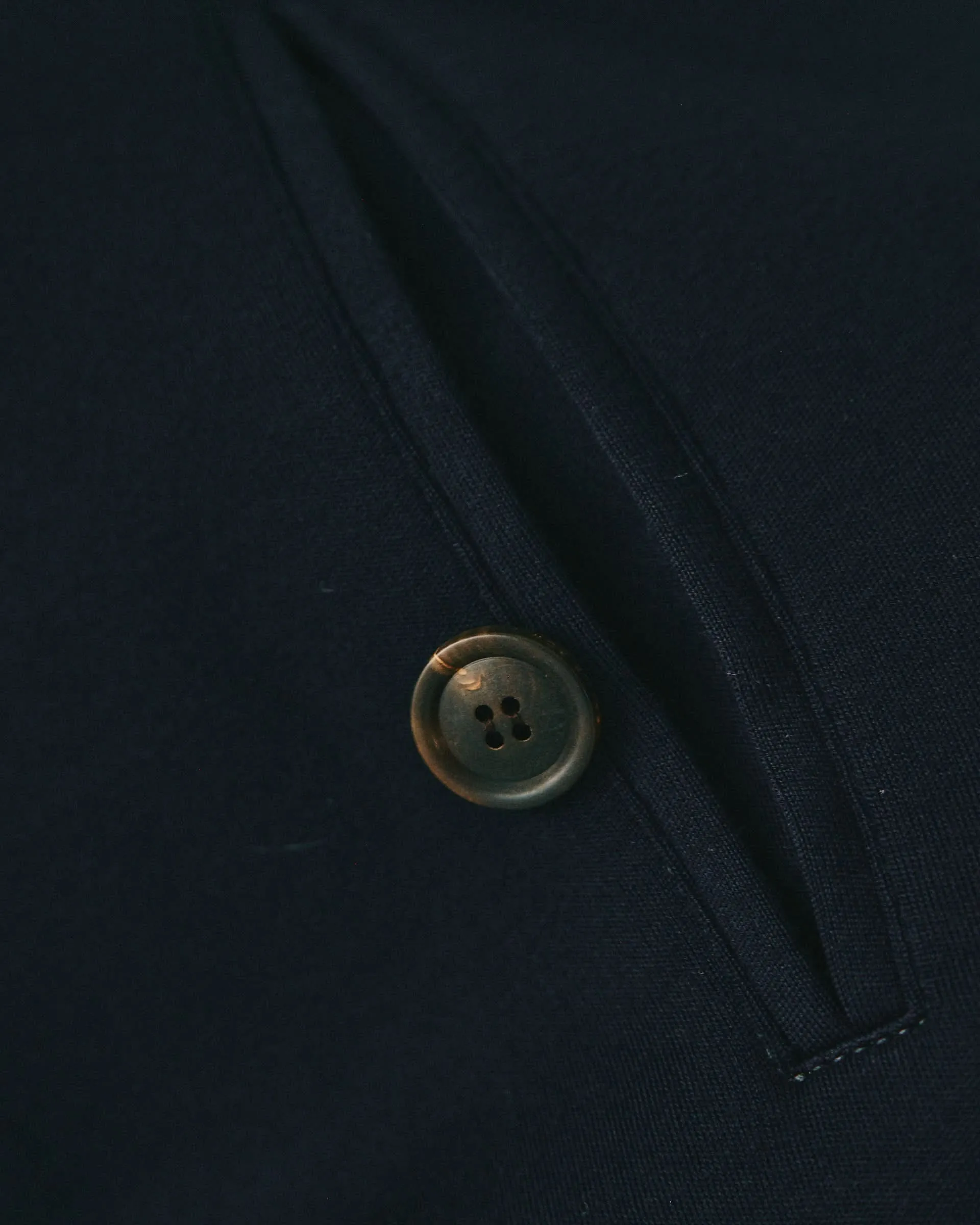 Hawkes Jersey Wool Peacoat Navy