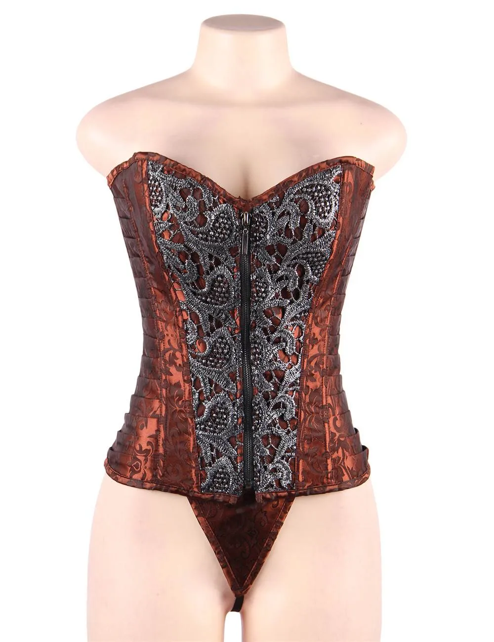 High Quality Red Retro Corset