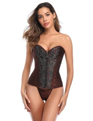 High Quality Red Retro Corset