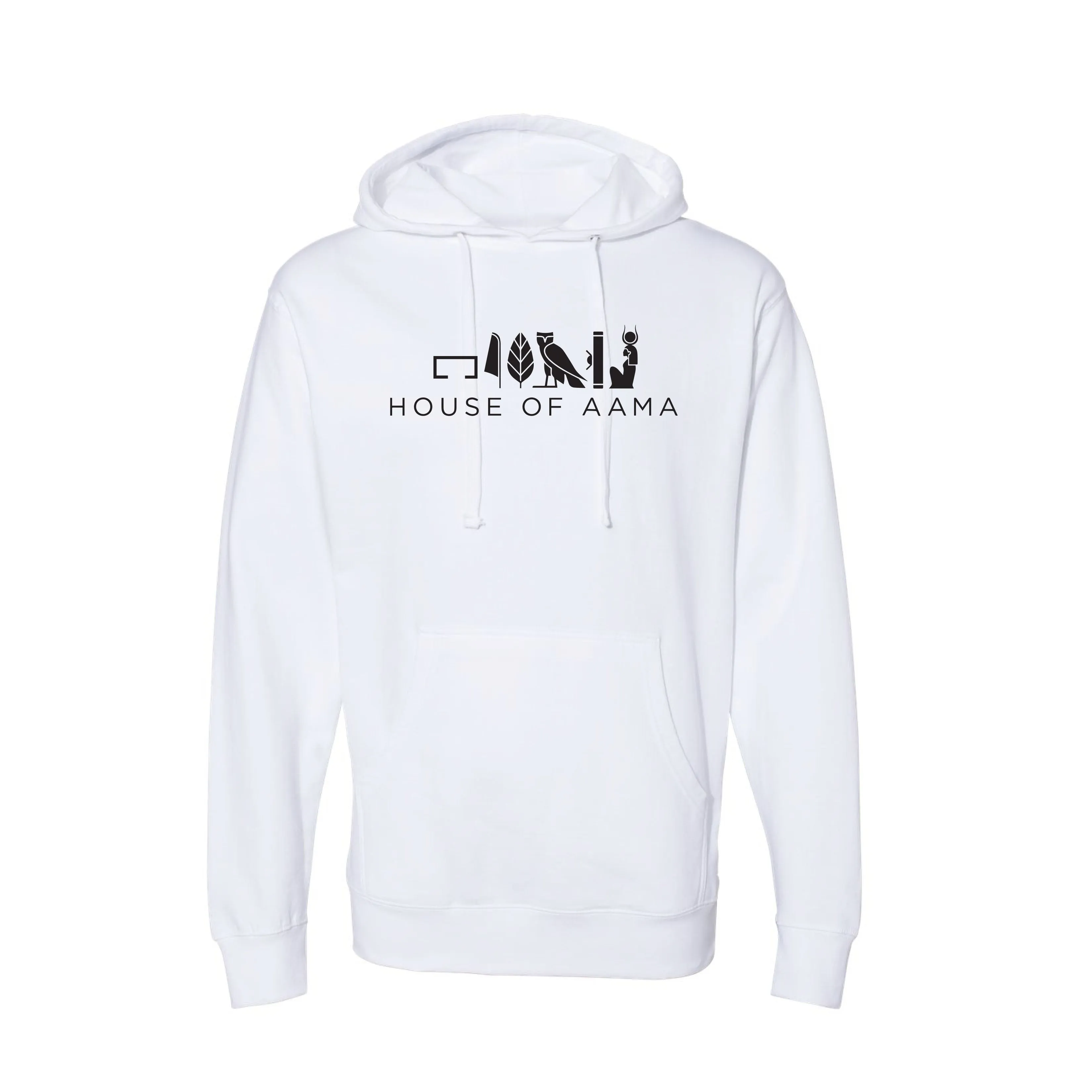 HOA Logo White Hoodie