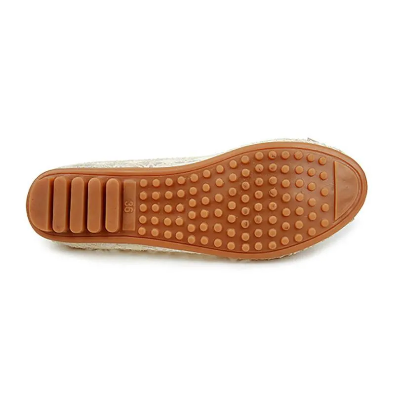 Hollow Lace Flats Women Shoes
