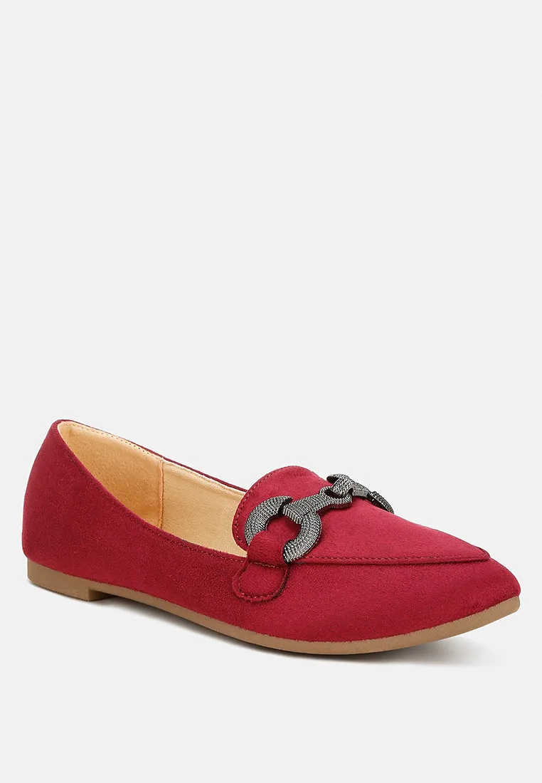 Horsebit Detail Flexible Loafers By RAG