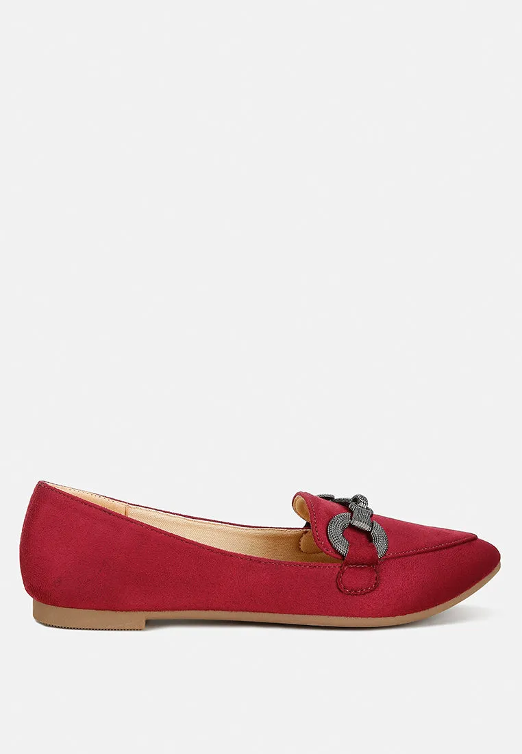 Horsebit Detail Flexible Loafers By RAG