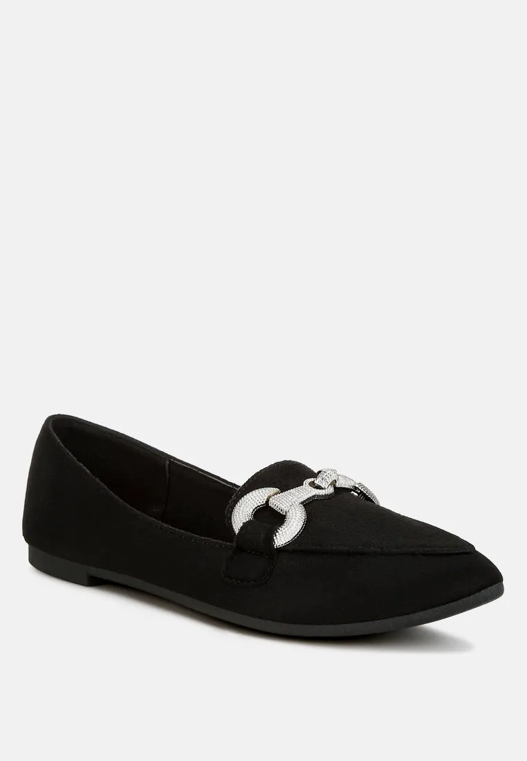 Horsebit Detail Flexible Loafers By RAG