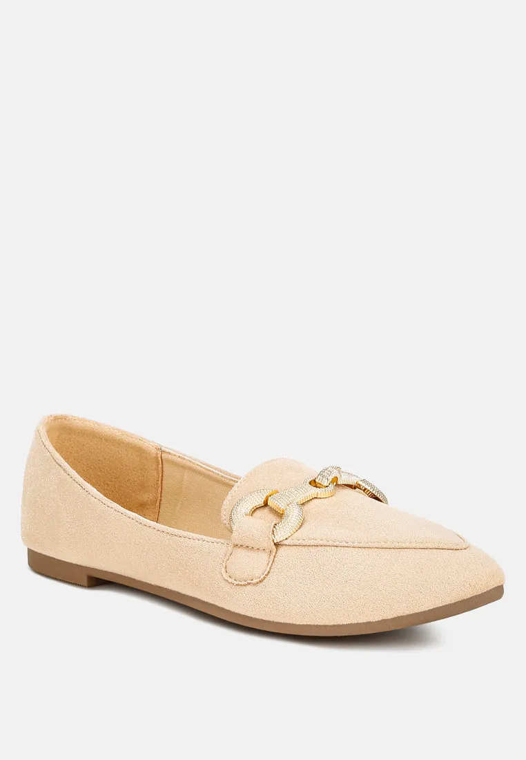 Horsebit Detail Flexible Loafers By RAG