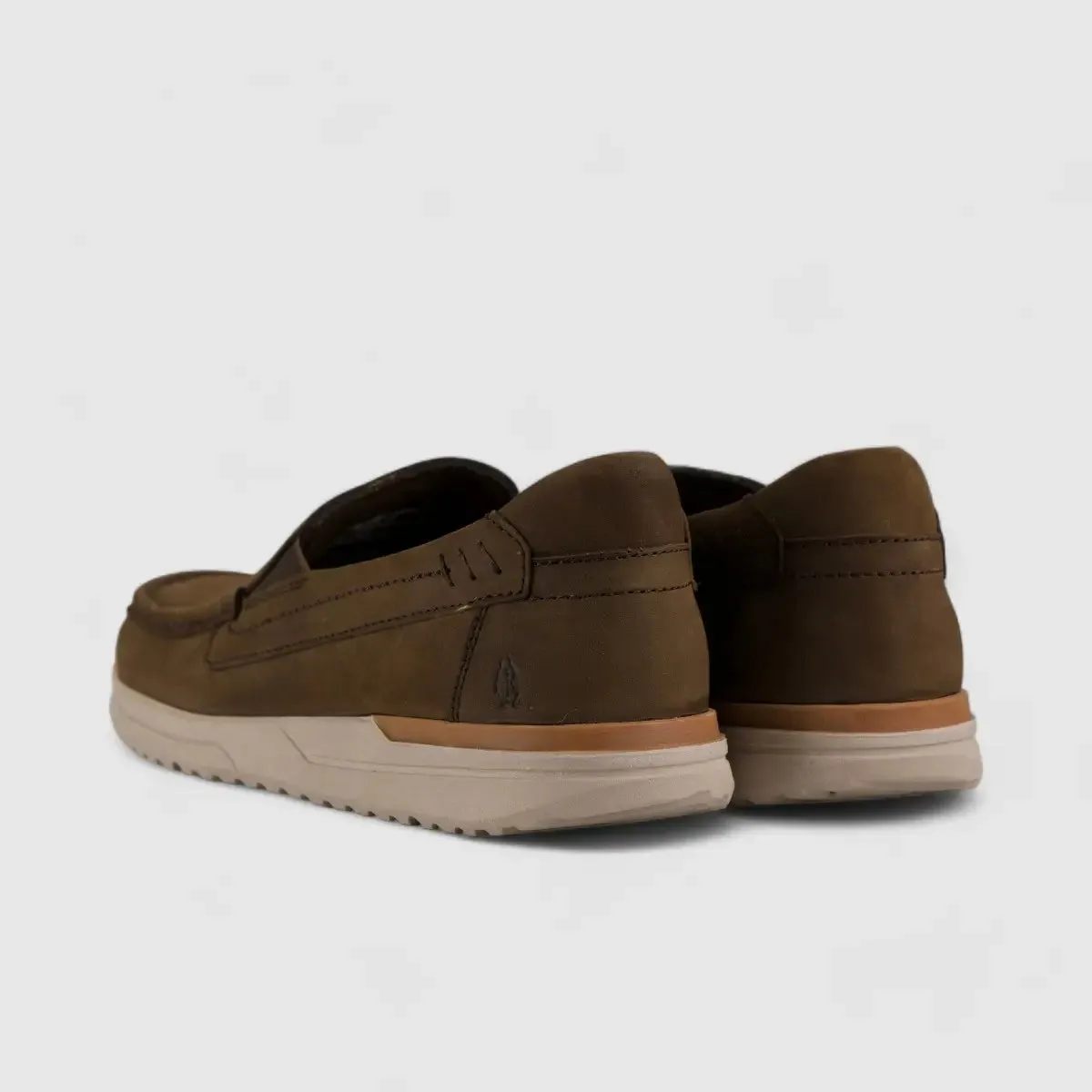 Hp Harrison Slip On Casuals Brown 00860