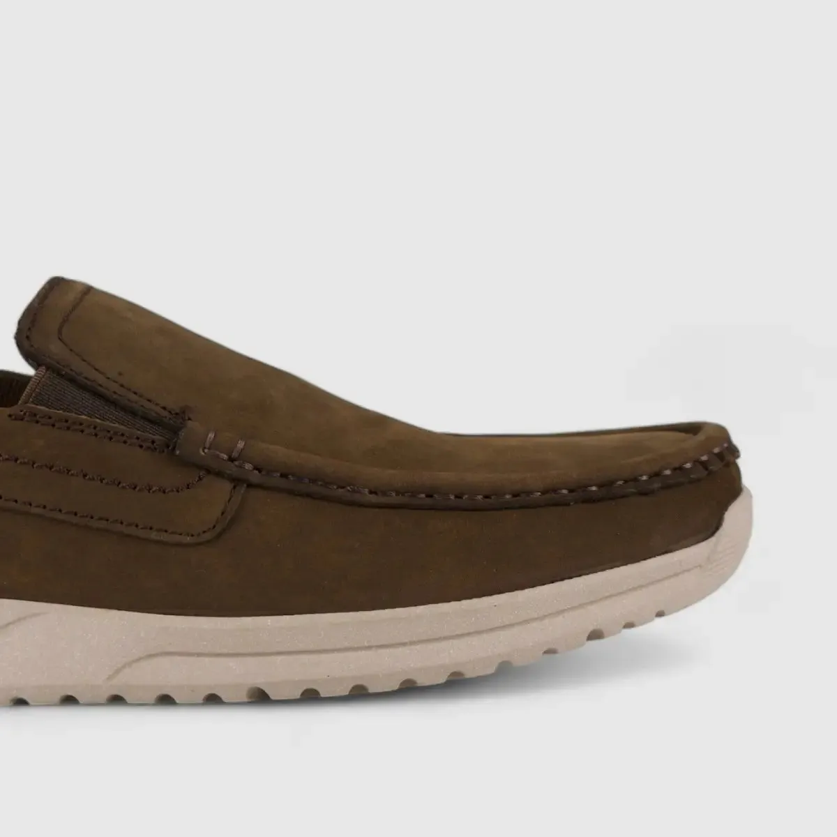 Hp Harrison Slip On Casuals Brown 00860