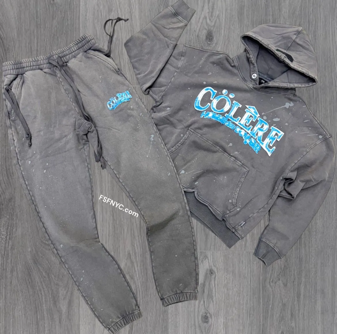 Hudson - Colere Uni Sweatpants - Grey