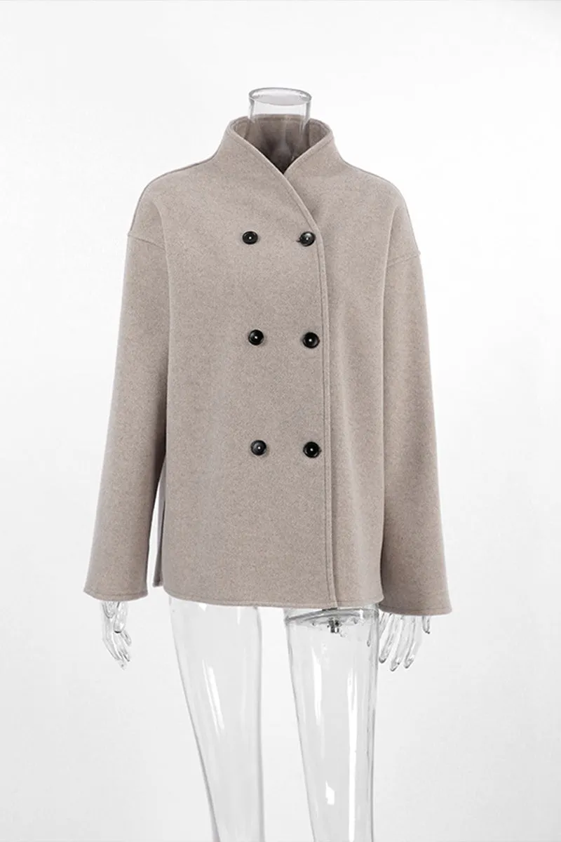 HWT1077 City Stroll Peacoat Outerwear
