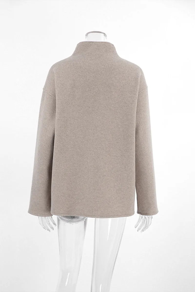 HWT1077 City Stroll Peacoat Outerwear