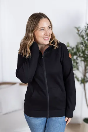IN PRODUCTION Scuba FullZip Hoodie - Black