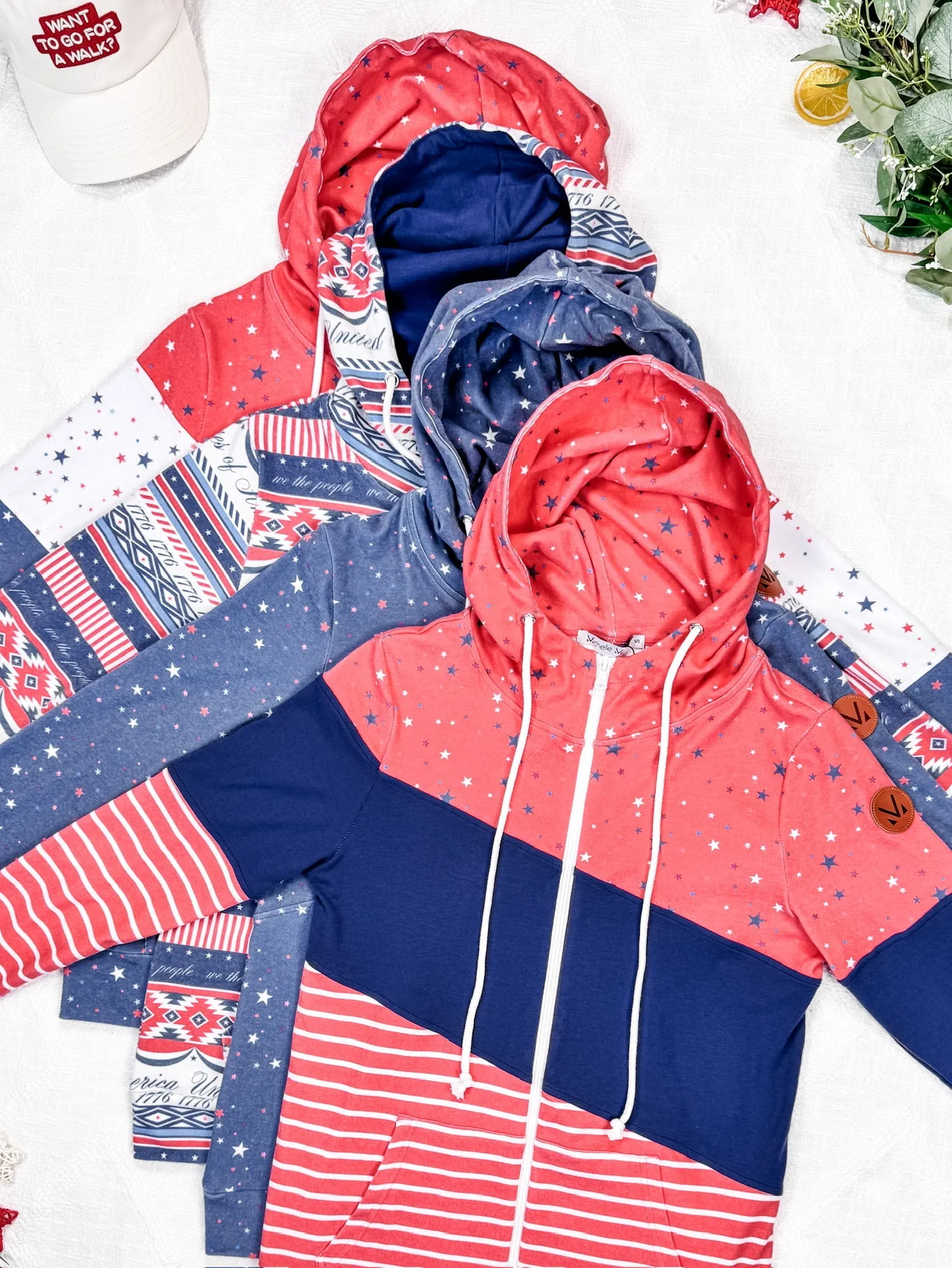 IN STOCK HalfZip Hoodie - American Roots