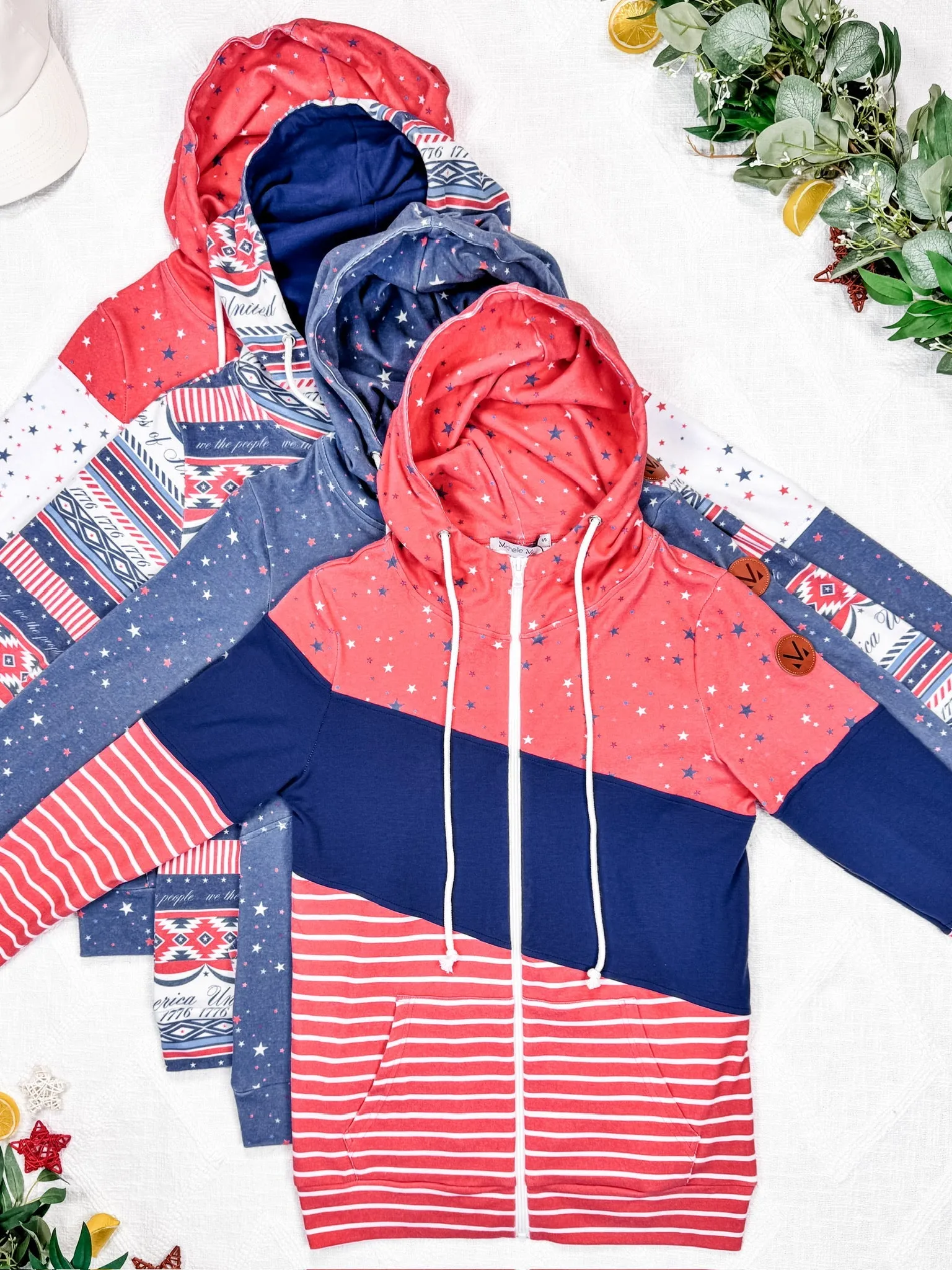 IN STOCK HalfZip Hoodie - American Roots