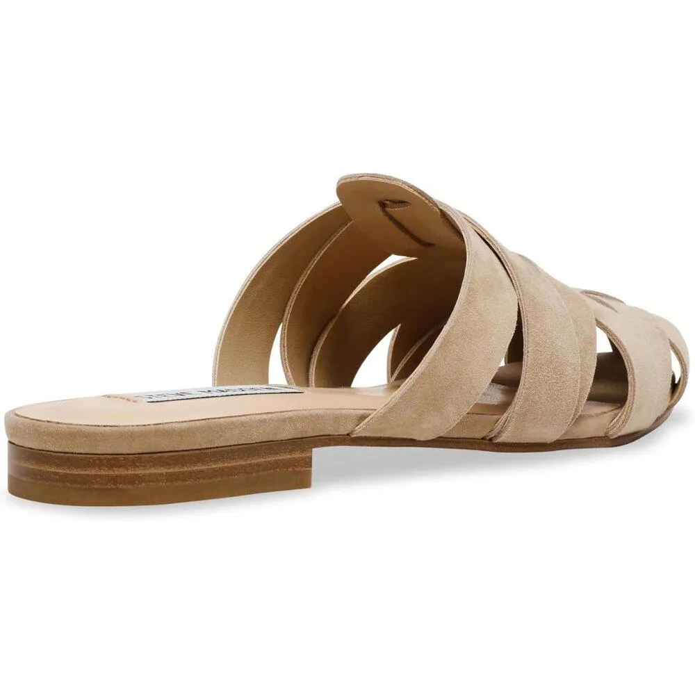 Jansen Sand Suede Fisherman Slip On Loafers
