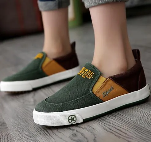 Kids Slip On Breathable Loafers