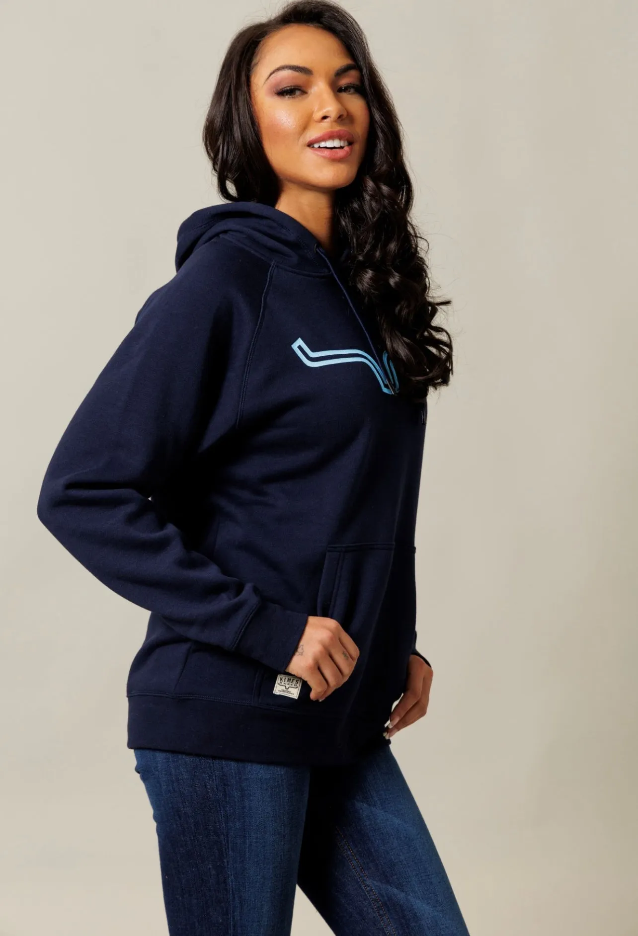 Kimes Ranch Outlier Hoodie-Navy