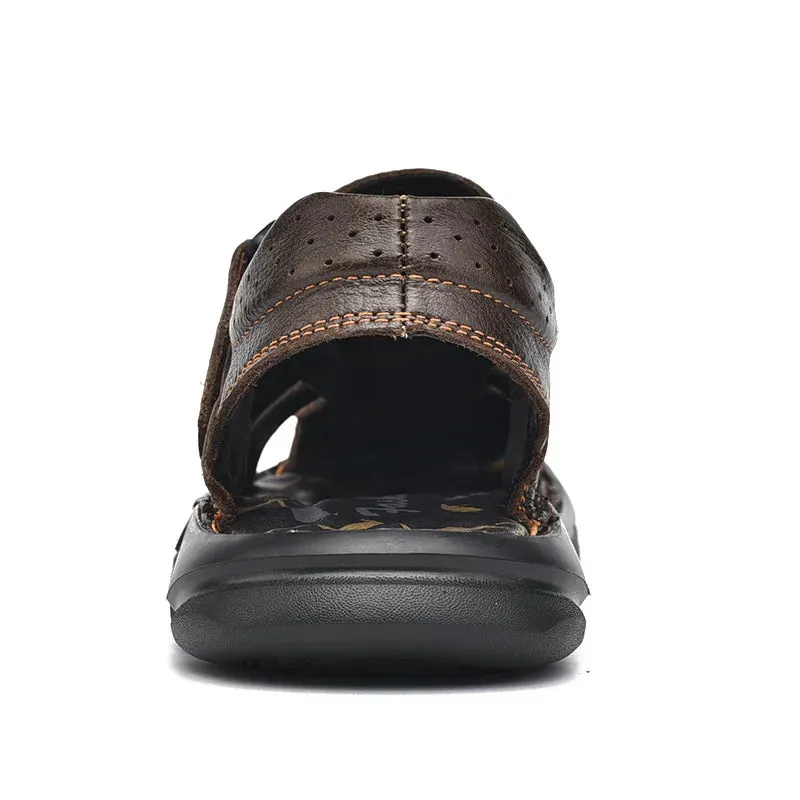 Klassische Ledersandalen für Herren