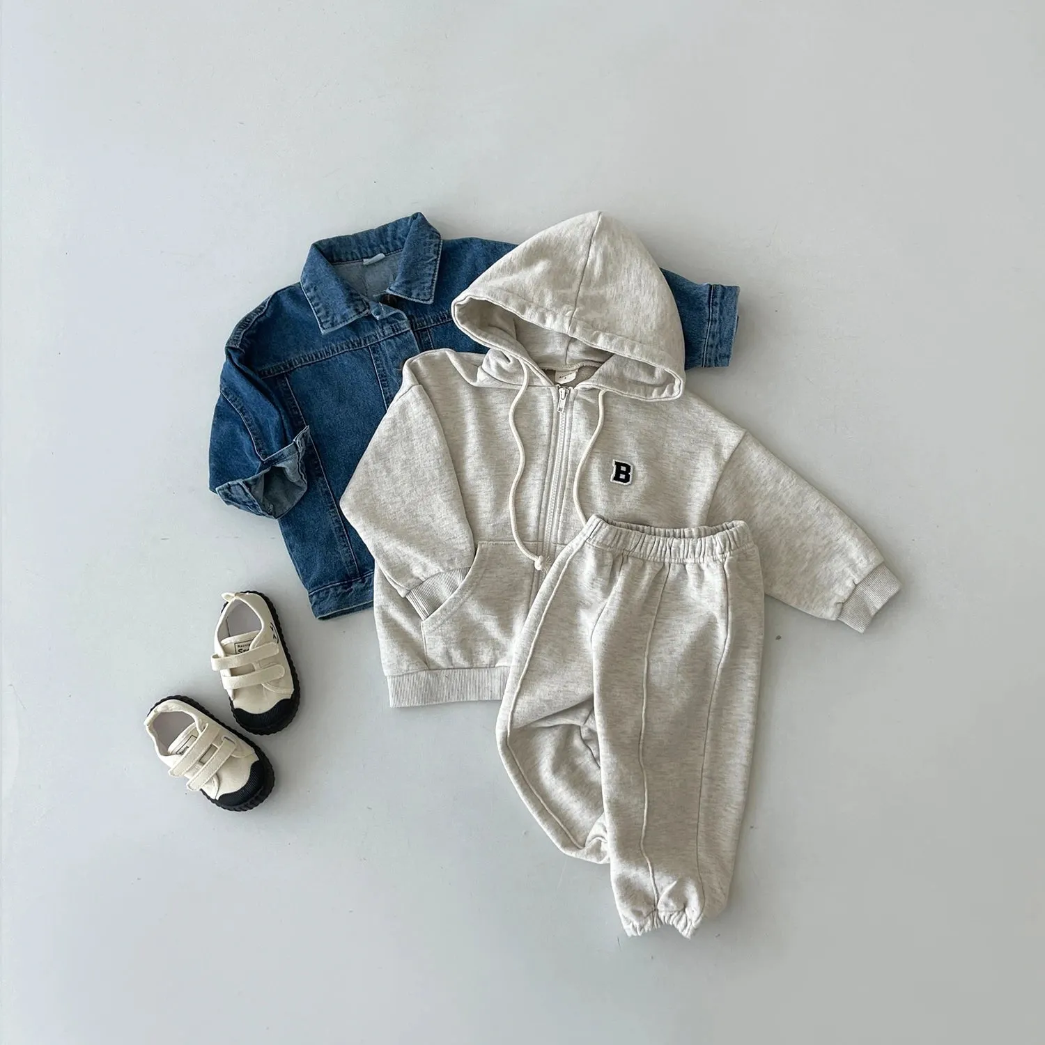 Korean INS Kids Boys Jogger Set