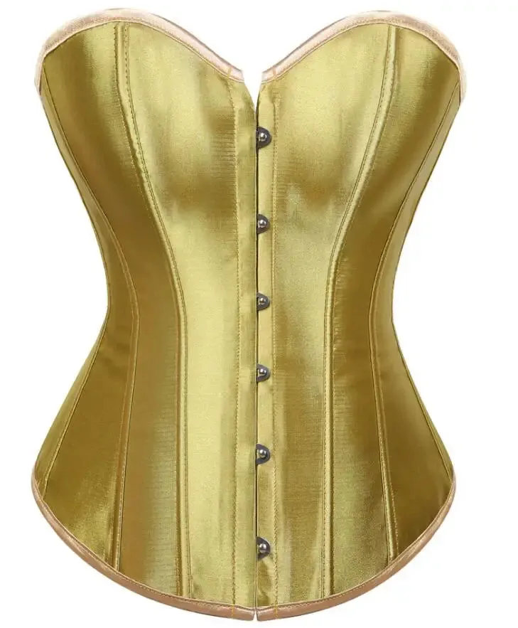 L Overbust Corset Plus Size Sexy Corselet Corsets and Bustiers Tops Red Black Pink Purple White Gothic Lingerie Women