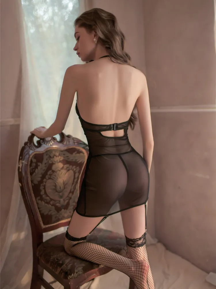 Lace Corset Lingerie Dress
