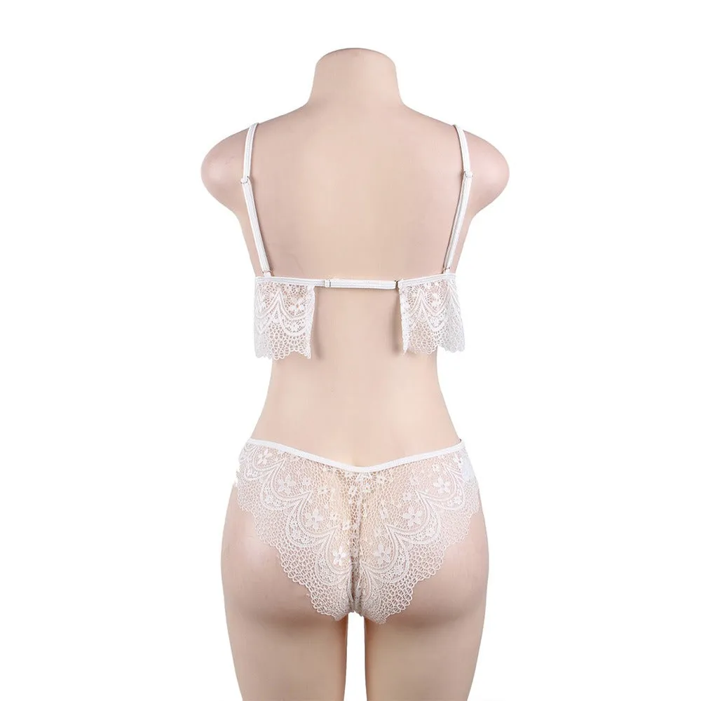 Lace Temptation 2pcs Bralette Lingerie Egypt Set