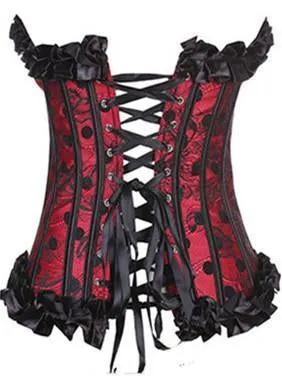 Lacy Dots Corset Top