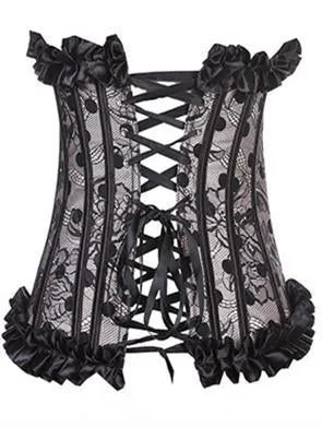 Lacy Dots Corset Top