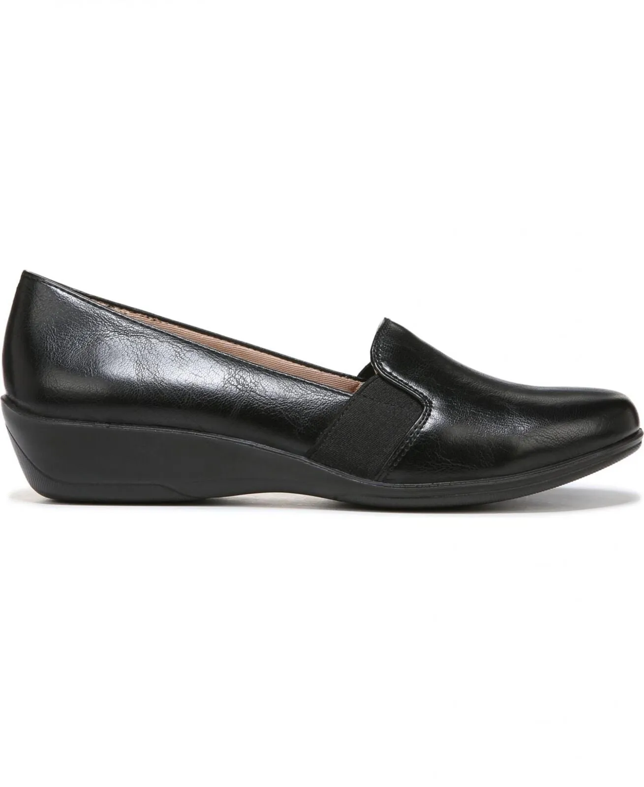 Lifestride Women's Isabelle Slip-on Loafers E3472S3 Black 6M