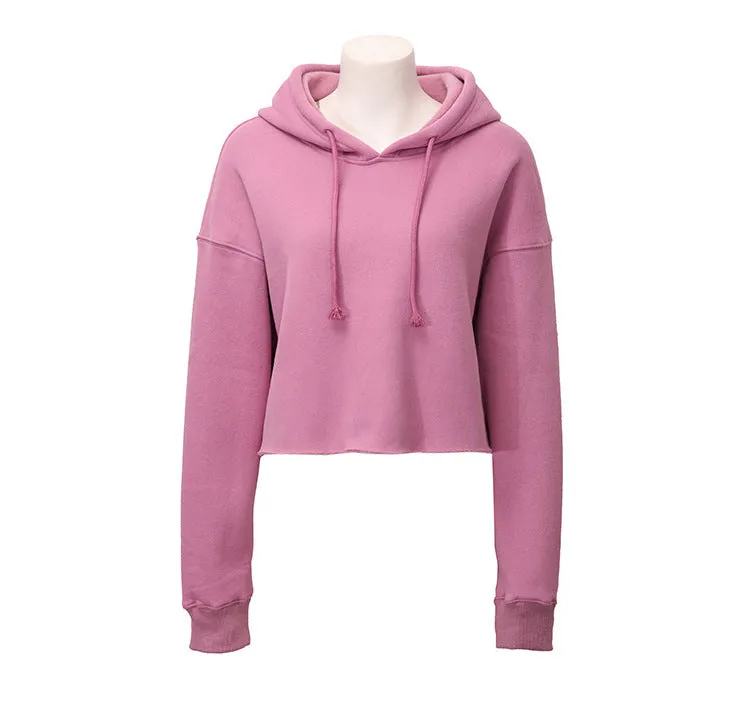 Long Sleeve Cropped Hoodie
