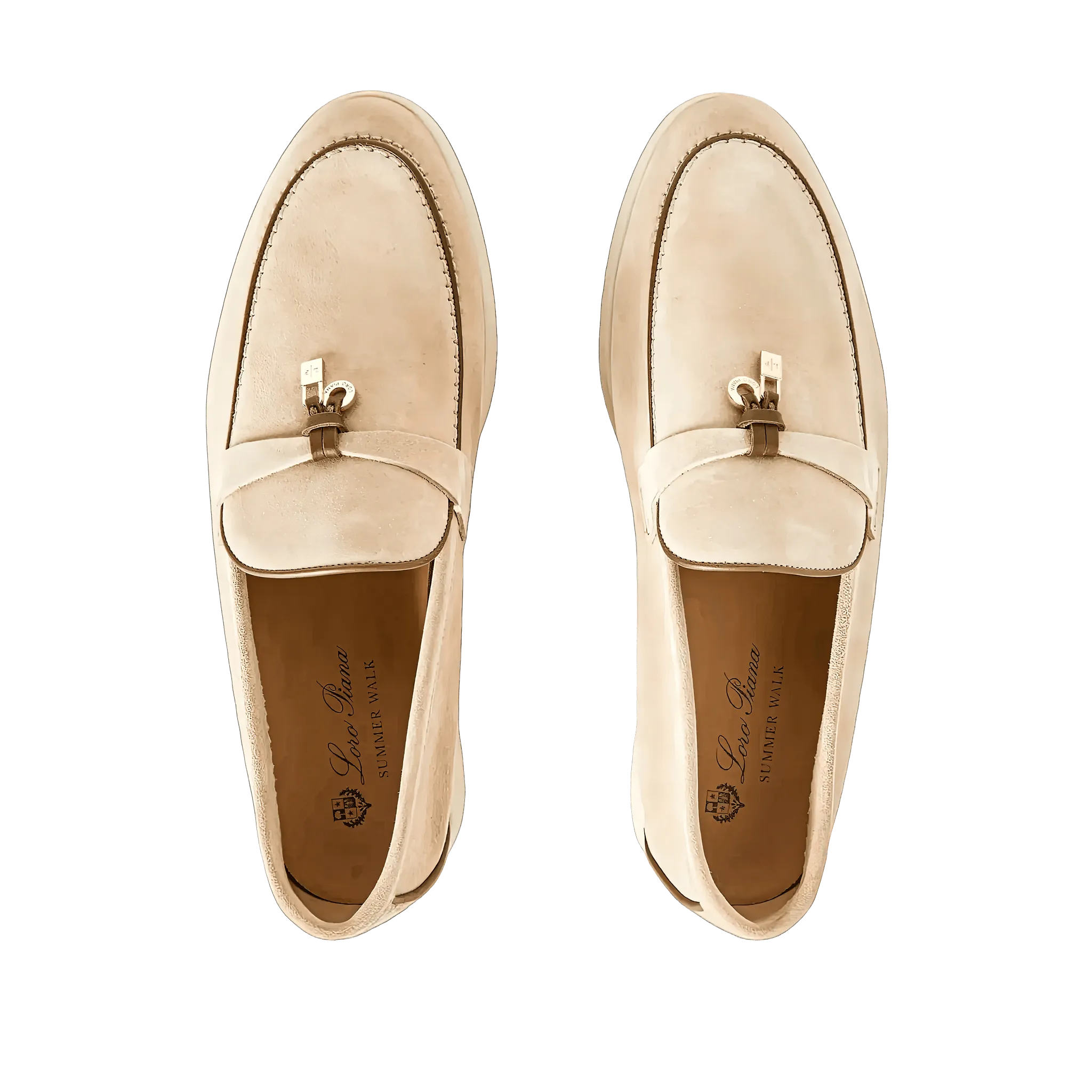 Loro Piana Women's Summer Charms Walk Loafers (Suede, Suede Goatskin)