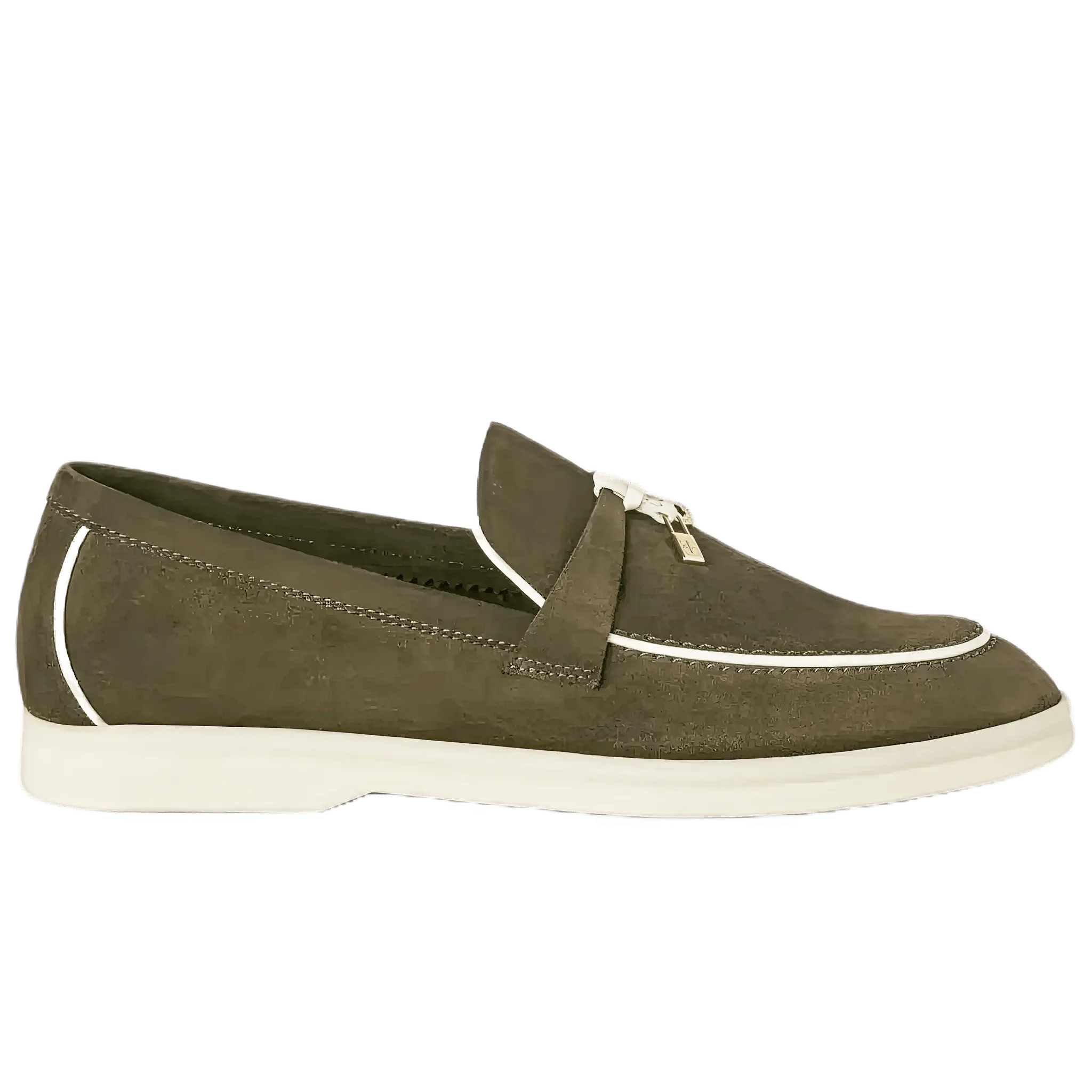 Loro Piana Women's Summer Charms Walk Loafers (Suede, Suede Goatskin)