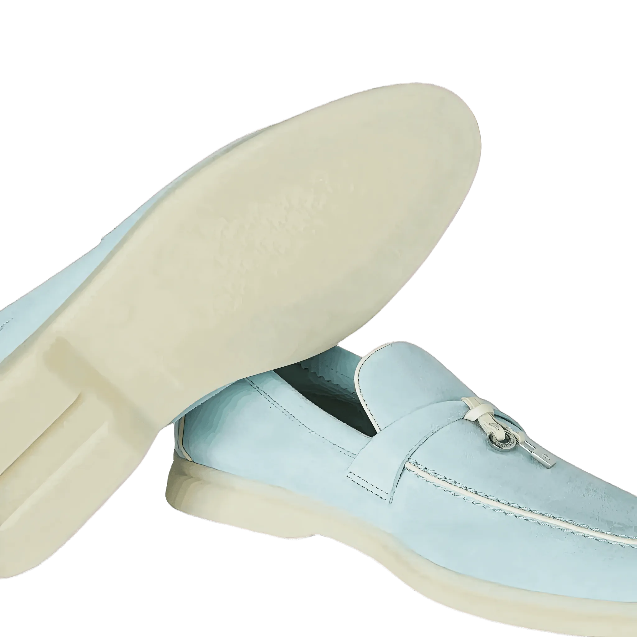 Loro Piana Women's Summer Charms Walk Loafers (Suede, Suede Goatskin)